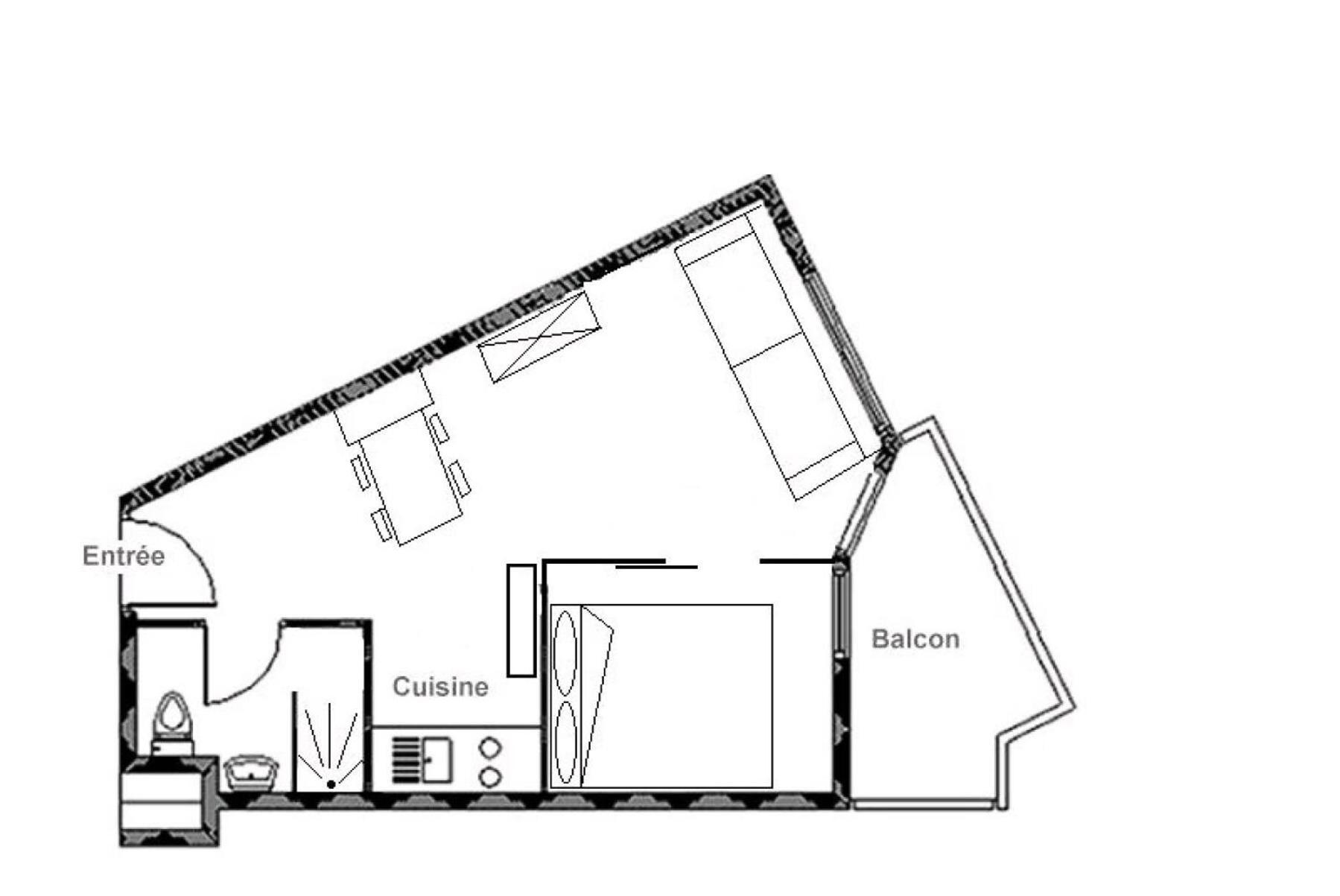 Residence Median - Appartement Confortable - Proche Des Pistes - Balcon Mae-3584 Saint-Martin-de-Belleville Kültér fotó